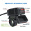 Universal Motorcycle USB+Type-C Charger QC3.0 Handlebar Fast Charging Waterproof Socket Adapter 4