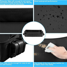Lade voor Kinderwagen Kinderwagen Bekerhouder Organizer Lade voor Snacks Waterdichte Kunstleren Zijbekerhouders & Gaas
