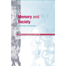 Memory and Society Psychological Perspectives Hardcover Book