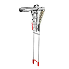 Fishing Rod Ground Holder Base Downhill Automatic Cane Support Stand Fish Pole Folding Holder for Lakes Pond Fishing