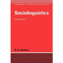 Sociolinguistics by R. A. Hudson Paperback Book