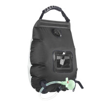 ExtéRieur 20L Camping Douche Sac à Eau Chauffage Solaire Portable Douche Camping RandonnéE Escalade Bain ÉQuipement Camping