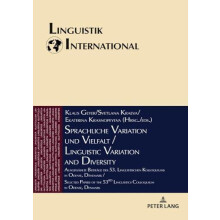 Sprachliche Variation und Vielfalt Linguistic Variation and Diversity