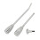 Kipphebel Blinker Set Edelstahl Chrom 1967-1994 8