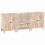 VidaXL vidaXL Sideboard 3 pcs White 180 x 33.5 x 75 cm Solid mango wood 1