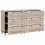VidaXL vidaXL Sideboard 2 pcs White 120 x 33.5 x 75 cm Solid mango wood 2
