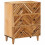 VidaXL vidaXL Storage Cabinets 3 pcs Brown 60 x 33.5 x 75 cm Solid Mango Wood 4