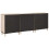 VidaXL vidaXL Sideboard 3 pcs White 180 x 33.5 x 75 cm Solid mango wood 7