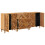 VidaXL vidaXL Storage Cabinets 3 pcs Brown 60 x 33.5 x 75 cm Solid Mango Wood 2