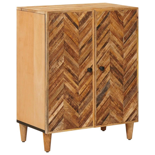 VidaXL vidaXL Storage Cabinets 3 pcs Brown 60 x 33.5 x 75 cm Solid Mango Wood 2