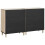 VidaXL vidaXL Sideboard 2 pcs White 120 x 33.5 x 75 cm Solid mango wood 6