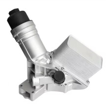 11428488578 Aluminum Oil Cooler Oil Filter Housing Cooler Assembly for F20 F30 G30 G11 X3 X4 X5 B58