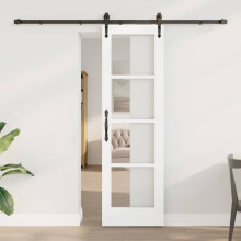 vidaXL Sliding Door ORKDAL White 61 x 198.5 cm