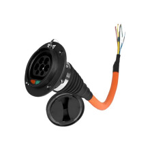 IEC 62196 Type 2 EV Car 32A 3P Electric Car Charging Socket W/0.5m Cord EU Plug