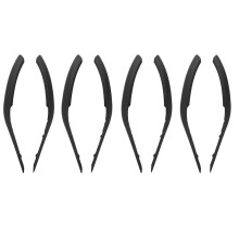 8x Bil Vänster/Höger Innerdörrhandtagsskydd för X1 E84 2010-2016 Svart