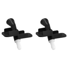2X Bil Front Vindrutespolare Jet 76810-TF0-G01 för Fit 2019-2013 Jazz 2014 Huv Vindrutespolare Spray Jet