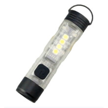 Flashlight Pocket Outdoor Key Clip Cap Ambient Led Long Endurance Disaster Relief Emergency 5050 Small Light