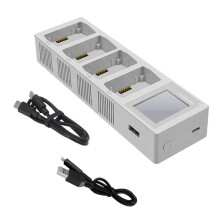 Cargador de Batería de 3950 MAh para 4/3 Pro, de 4 Vías, para Accesorios para 3/ 3 Pro.