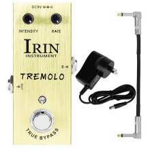 IRIN an-07 Tremolo Guitar Effect Pedal Classic Photoelectric Tube Circuitry True Bypass Includes Adapter AU Plug