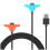 For  2 Magnetic Charging Cable 2.5M 5V 200mA Gamepad Fast Charging Plug and 1