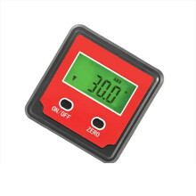 Digital High Precision Goniometer Electronic Level Box Magnetic Protractor Inclinometer IP54 Angle Meter Gauge 393