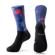 Cycling Compression Socks Non‑Slip Bike Socks Sports Racing Breathable Quick Dry Anti‑Blister Road Running Fitness