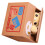 Gelbe Katze Sparbox ABS 12x10x9cm 1
