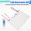 LED Light Board Lamp Beads Integrated Light Source Board with Flash 200W 3.2V 360 Beads Support Solar Board Battery DIY 4