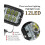 4X Auto Triple Side Lighted Work Light Dome Light Burst Flashing Headlight Spotlight Strobe Light LED Auto Supplies E 3