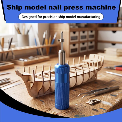 1 Set Professional Ship Model Nail Presser Tool,Ship Hull Auxiliary Tools Set Ship Model Skin Fixation Tools,Nail Setter 1