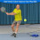 Professional Tennis Training  with Elastic Rope and Rebound Base 2