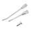 Blinkerhebel Kipphebel Kit Chrom 1967-1994 15