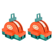 2x100A tweepolige scheidingsschakelaar met dubbele schakeling voor noodstroomgenerator