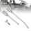 Blinkerhebel Kipphebel Kit Chrom 1967-1994 12