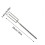 Stainless Steel Chocolate Dipping Tools Set 6 pcs 2