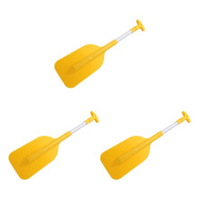 3Pcs Telescopic Paddle Portable Collapsible Adjustable Aluminum Alloy Oar Safety Boat Accessories