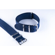 Blaues NATO-Armband, 22 mm
