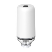 Bomba de vácuo portátil, recarregável via USB, compatível com sacos para armazenamento de alimentos, para vedação e organização eficientes.