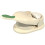 ckepdyeh Dumpling Maker Machine Dumpling Form Maker Pressing Dumpling Skin Mould Dumpling Making Tool, Beige 1