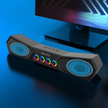 Zurück zur Schule Desktop-Farb-RGB-Bar-Bluetooth-Lautsprecher für Auto, Fitness, Sport, Outdoor, Heim-Audio – Sonderangebot!
