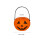 Κουβάς κολοκύθας για το Halloween Quinlirra Clearance, συμβατός με κέρασμα ή κέρασμα, πορτοκαλί 3