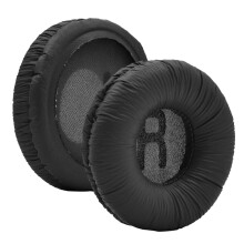 jixopn Ohrpolster aus Proteinleder und Memory-Schaum, kompatibel mit JBL JR300T450BT T500BT Tune600 (Schwarz)