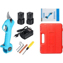 TEMPSA Cordless Electric Branch Cutter - 2.5cm Cutting Capacity - with 2 x 16.8V Batteries