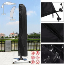 Schutzhülle für Sonnenschirm – 265 cm – wasserdicht – staubdicht – 210D Oxford-Gewebe