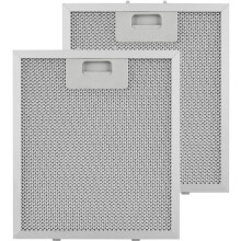 Klarstein set van 2 vervangende vetfilters voor Aurea afzuigkap - 23 x 26 cm - Machinewasbaar - Aluminium