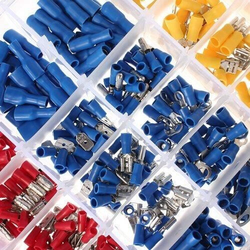 Marchelec 480PCS Insulated Crimp Terminals Flat Electrical Connector Assortment 2