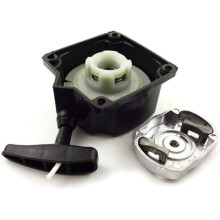 Arrancador semiautomático/arrancador por retroceso + campana de accionamiento para desbrozadora, barrena o máquina multifunción 5