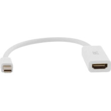 Adaptador de vídeo - T'nB - MIDPHDMI - Mini DisplayPort a HDMI - 1080p - Ultracompacto