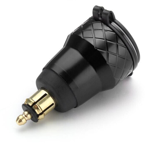 T4W 1x 4.2A Φορτιστής διπλού USB για μοτοσικλέτα BMW, μαύρο 2