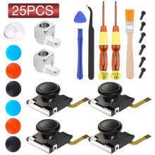 Κιτ επισκευής αναλογικού joystick 3D για Nintendo Switch - SURENHAP - 25 τεμάχια